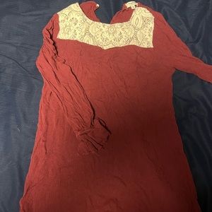 Maroon Boutique Dress